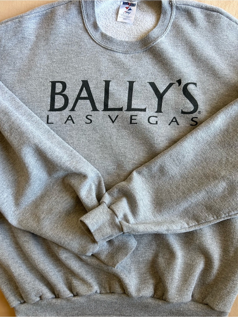 Vintage Bally’s Las Vegas Sweatshirt XL Gray Casino Crewneck